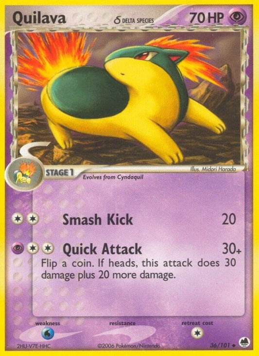 Image for Quilava (Delta Species) (36/101) - Pokemon