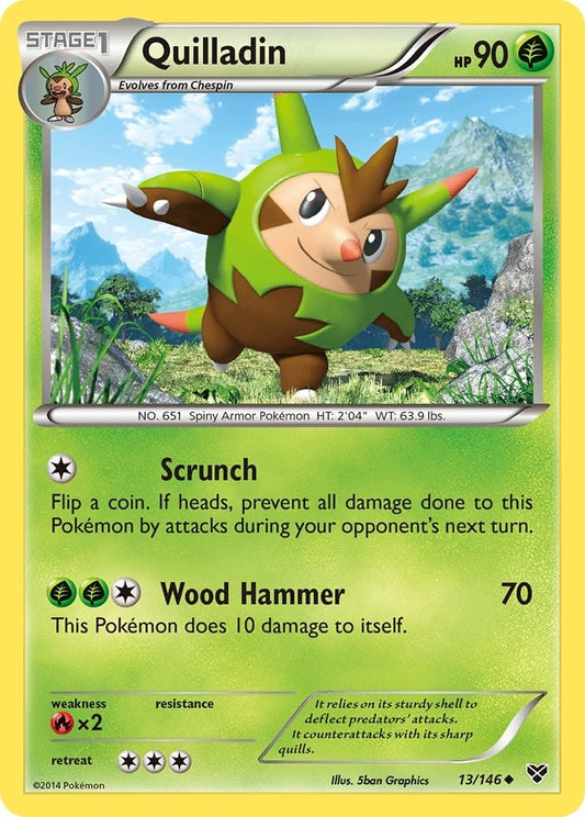 Image for Quilladin (13/146) - Pokemon