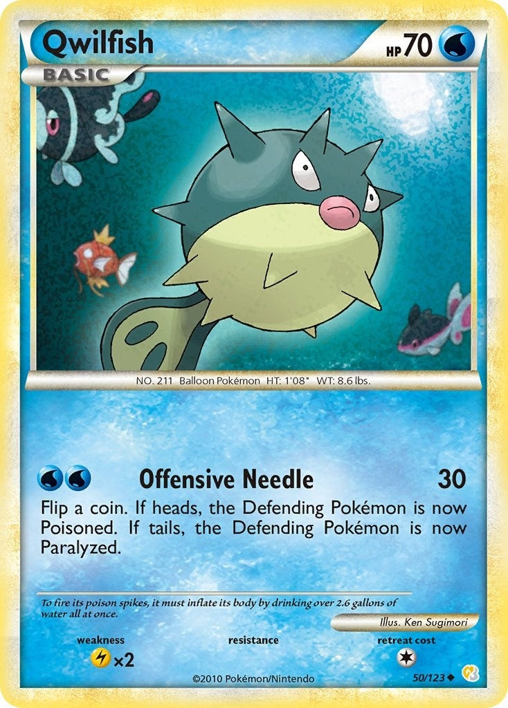 Image for Qwilfish (50/123) - Pokemon