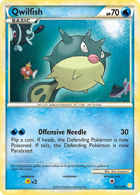 Image for Qwilfish (50/123) - Pokemon