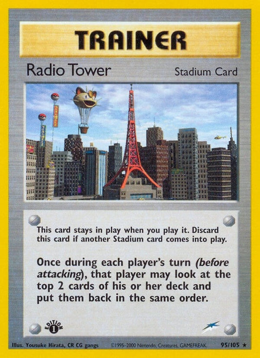 Image for Radio Tower (095/105) - Pokemon