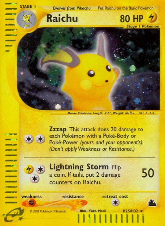 Image for Raichu (H25) (H25/H32) - Pokemon