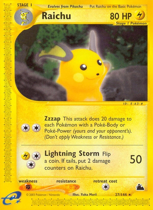 Image for Raichu (27) (027/144) - Pokemon