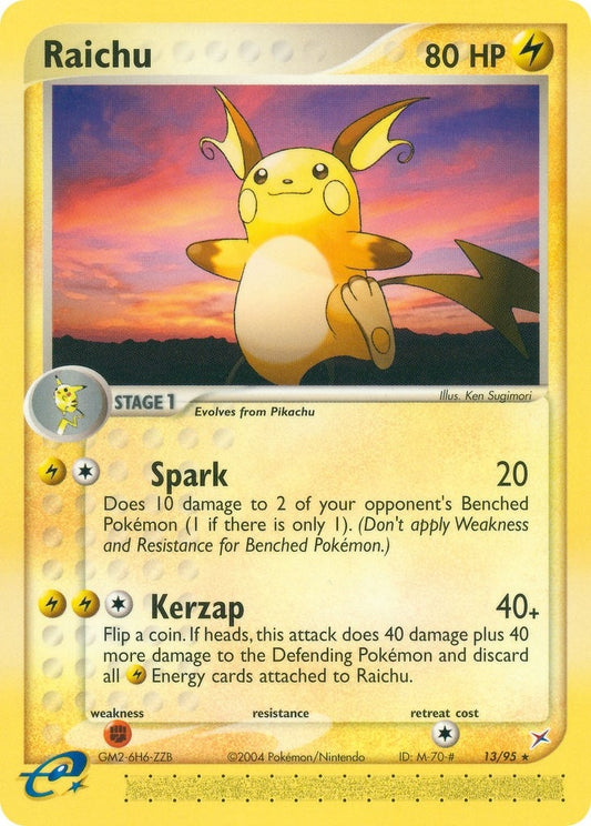 Image for Raichu (13/95) - Pokemon