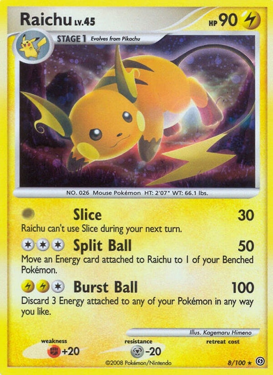 Image for Raichu (8/100) - Pokemon