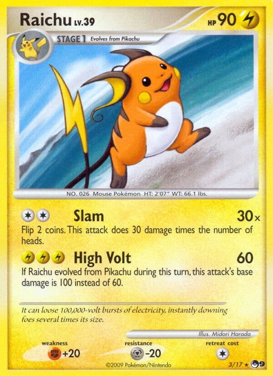 Image for Raichu (003/017) - Pokemon