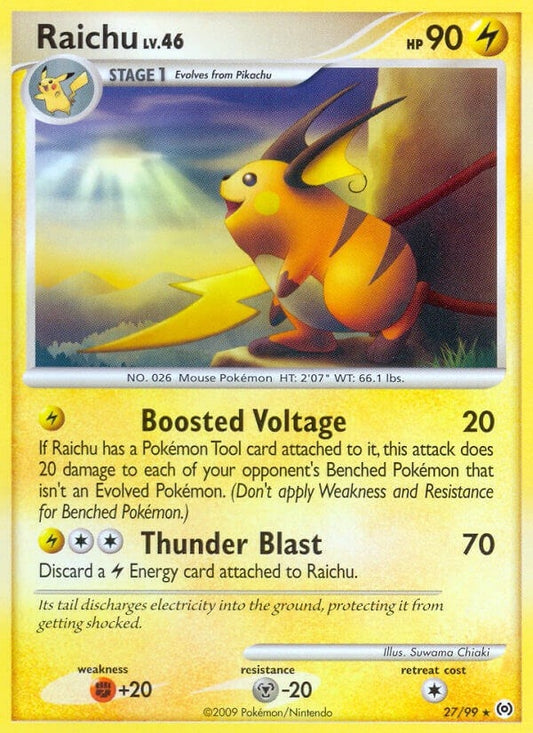 Image for Raichu (27/99) - Pokemon