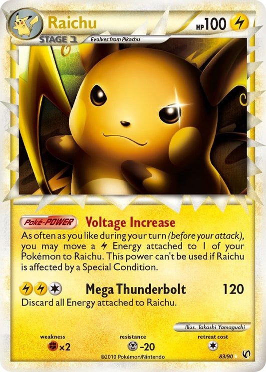 Image for Raichu (Prime) (83/90) - Pokemon