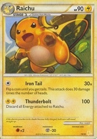 Image for Raichu (#19 Non-Holo) (19/30) - Pokemon