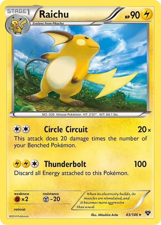 Image for Raichu (43/146) - Pokemon