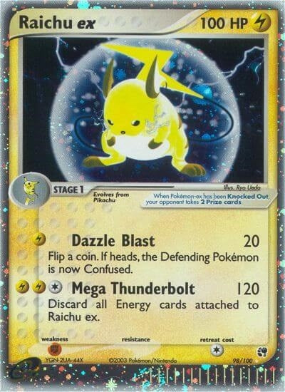 Image for Raichu ex (98/100) - Pokemon