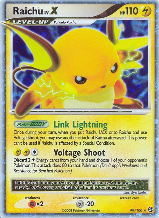 Image for Raichu LV.X (99/100) - Pokemon