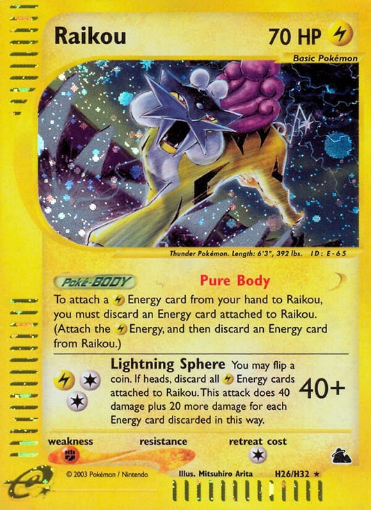 Image for Raikou (H26) (H26/H32) - Pokemon