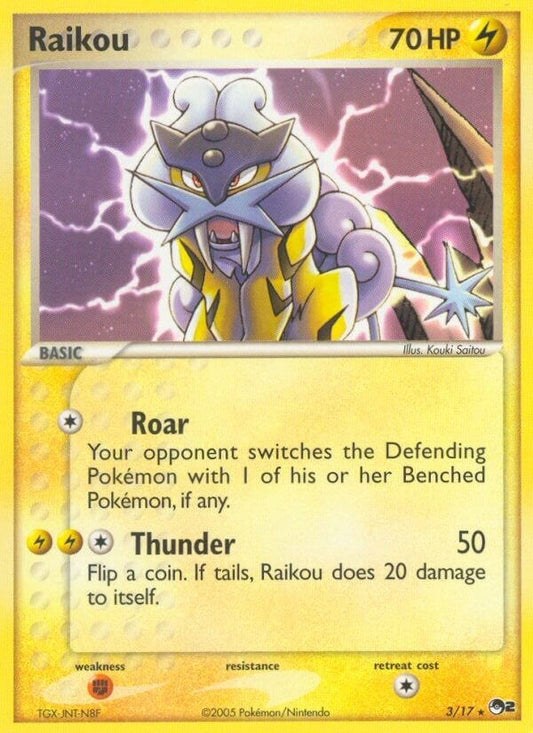 Image for Raikou (003/017) - Pokemon