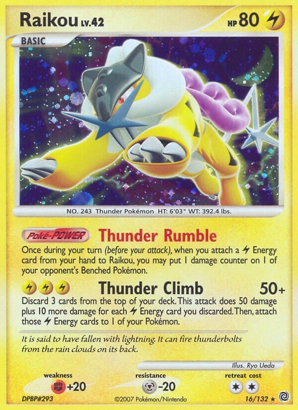 Image for Raikou (16/132) - Pokemon