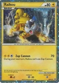 Image for Raikou - HGSS19 (HGSS19) - Pokemon