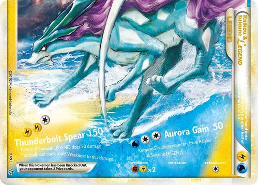 Image for Raikou & Suicune Legend (Bottom) (93/95) - Pokemon
