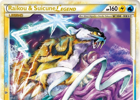 Image for Raikou & Suicune Legend (Top) (92/95) - Pokemon