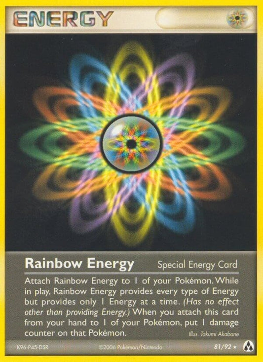 Image for Rainbow Energy (81/92) - Pokemon