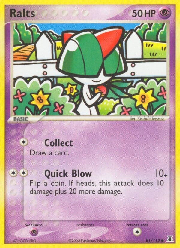Image for Ralts (81/113) - Pokemon