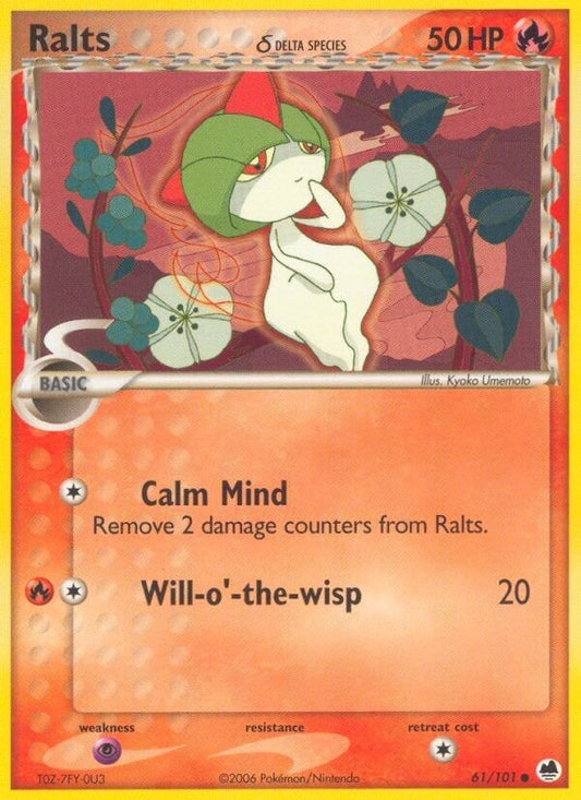 Image for Ralts (Delta Species) (61/101) - Pokemon