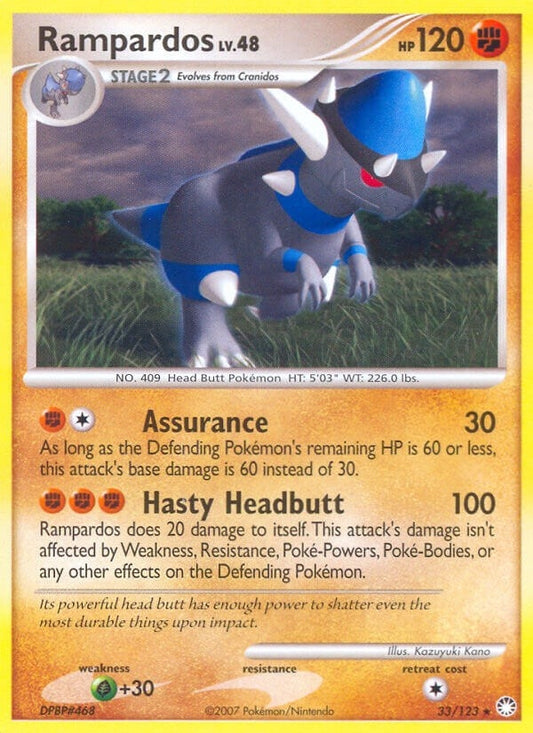 Image for Rampardos (33/123) - Pokemon