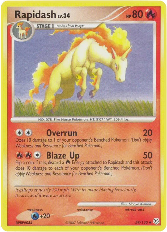 Image for Rapidash (59/130) - Pokemon