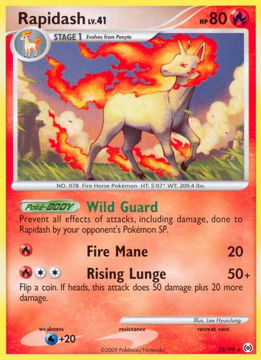 Image for Rapidash (28) (28/99) - Pokemon