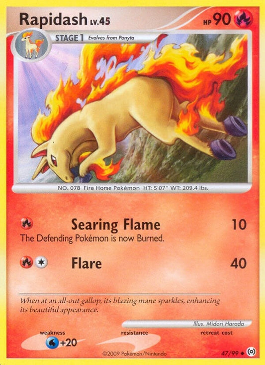 Image for Rapidash (47) (47/99) - Pokemon