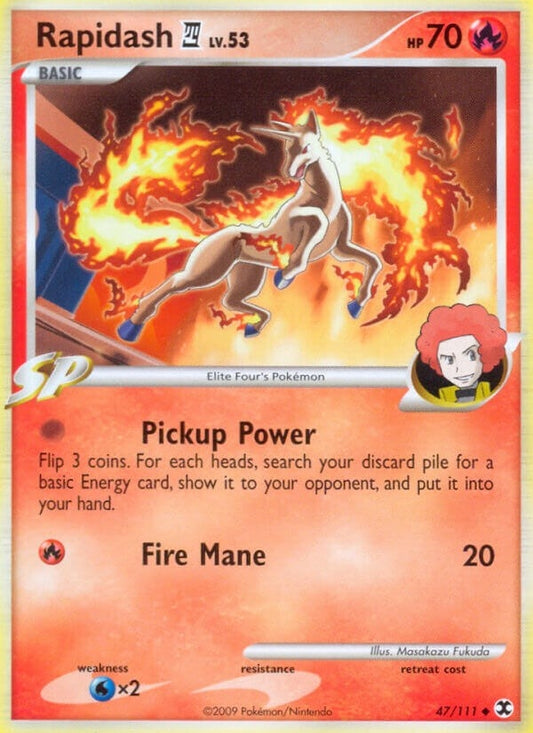 Image for Rapidash E4 (47/111) - Pokemon