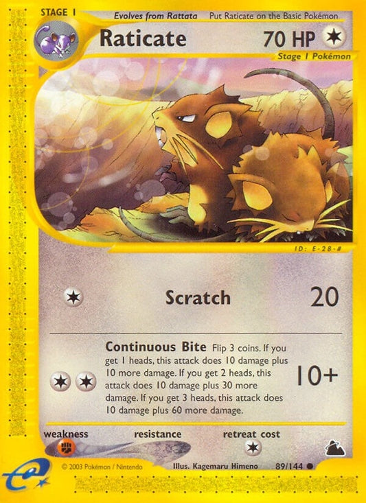 Image for Raticate (089/144) - Pokemon