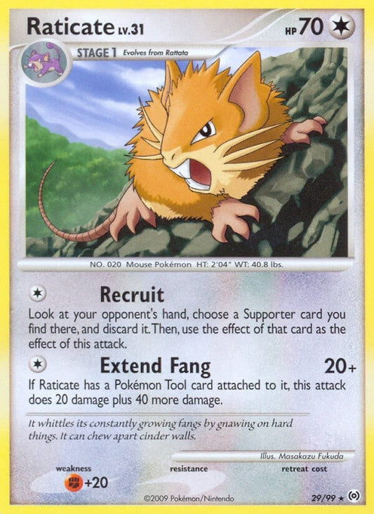 Image for Raticate (29/99) - Pokemon