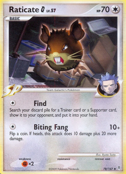Image for Raticate G (78) - Pokemon