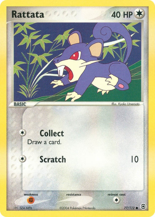 Image for Rattata (77/112) - Pokemon