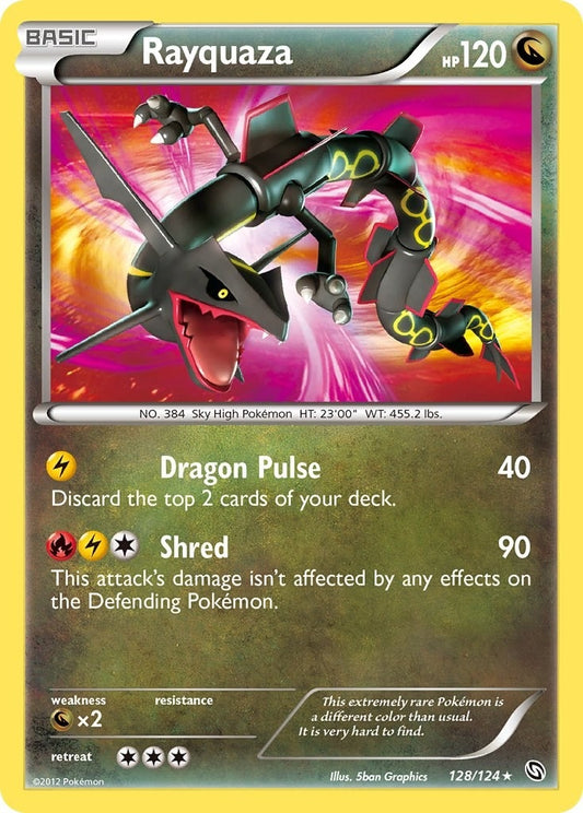 Image for Rayquaza (128/124) - Pokemon