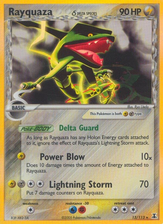 Image for Rayquaza (Delta Species) (13/113) - Pokemon