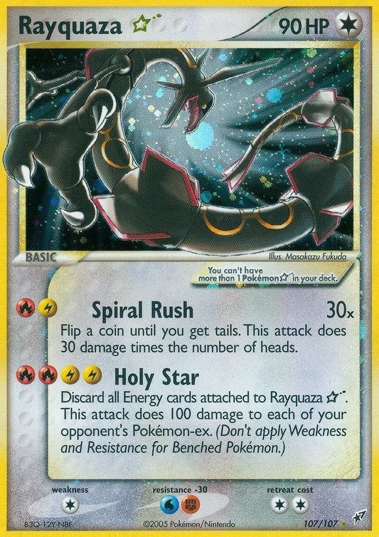 Image for Rayquaza Star (107/107) - Pokemon