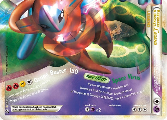 Image for Rayquaza & Deoxys Legend (Bottom) (90/90) - Pokemon