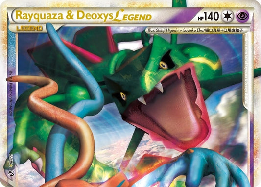 Image for Rayquaza & Deoxys Legend (Top) (89/90) - Pokemon