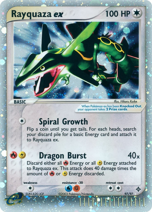 Image for Rayquaza ex (97/97) - Pokemon