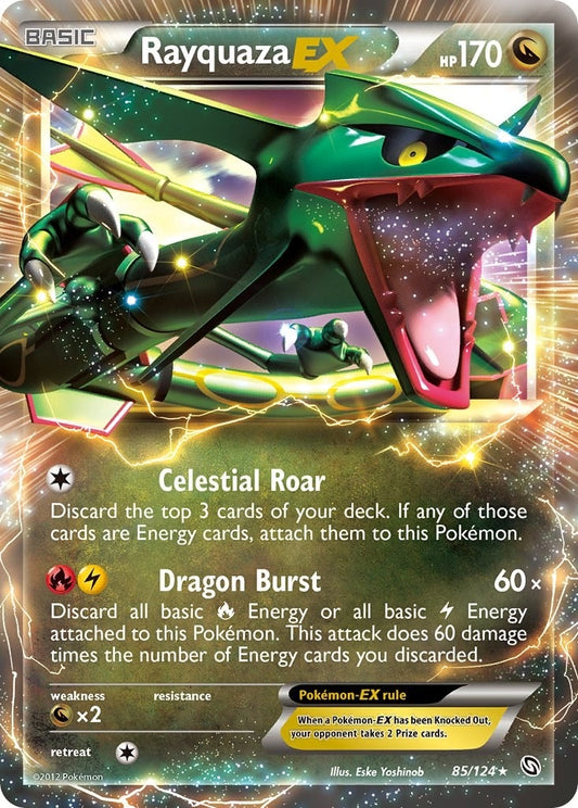 Image for Rayquaza EX (85/124) - Pokemon