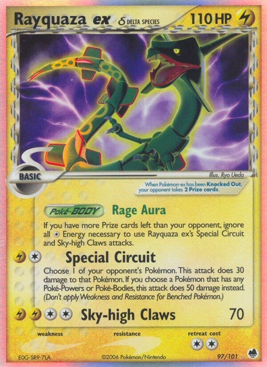 Image for Rayquaza ex (Delta Species) (97/101) - Pokemon