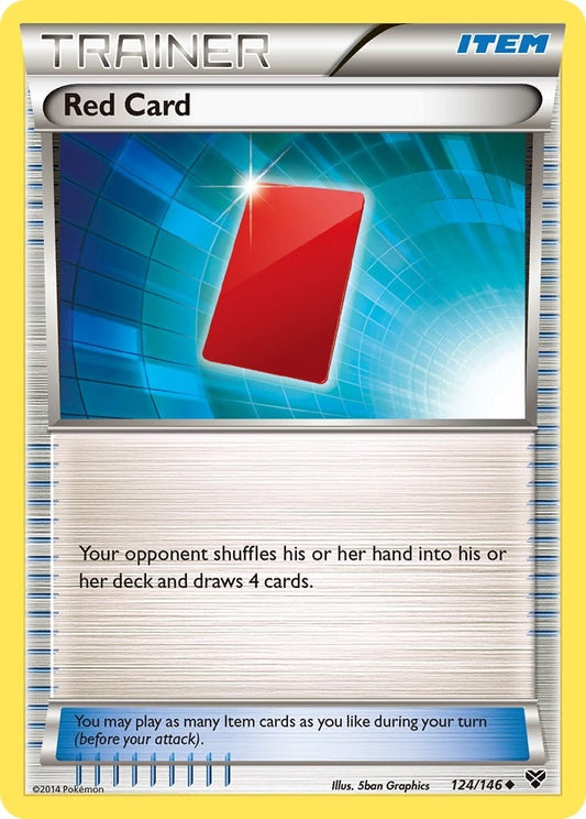 Image for Red Card (124/146) - Pokemon