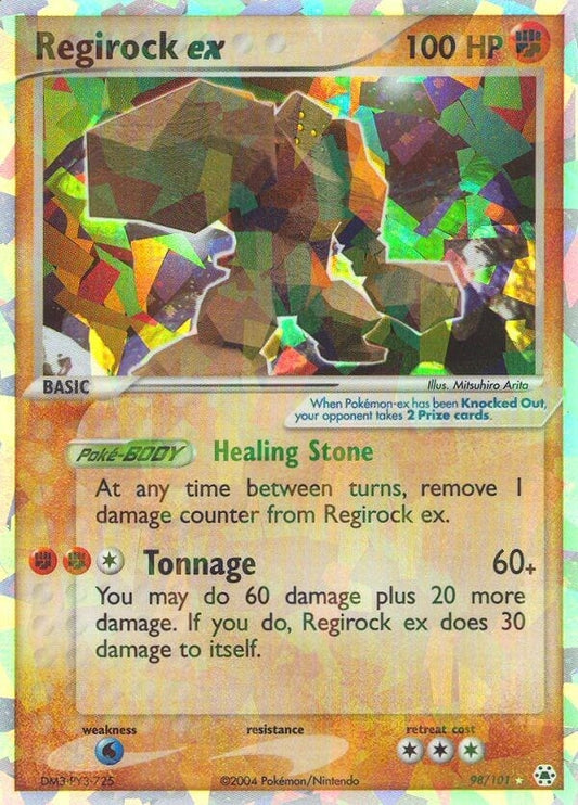 Image for Regirock ex (98/101) - Pokemon