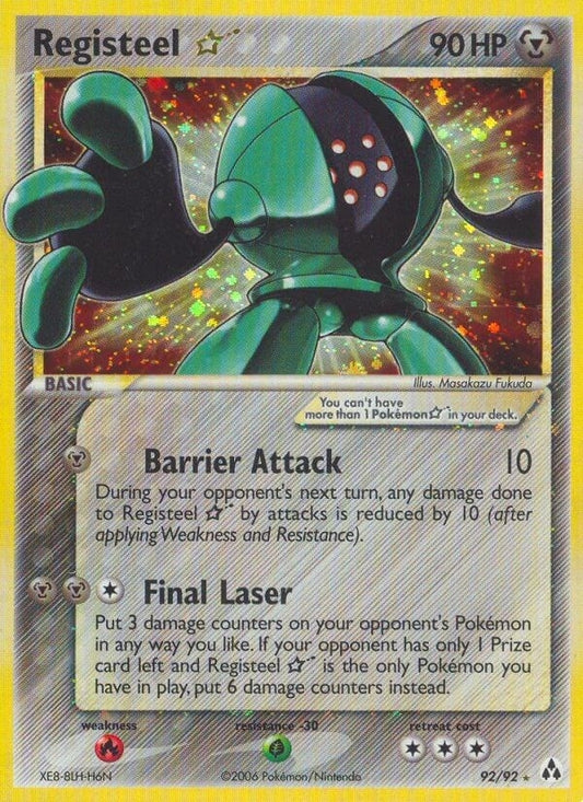 Image for Registeel Star (92/92) - Pokemon