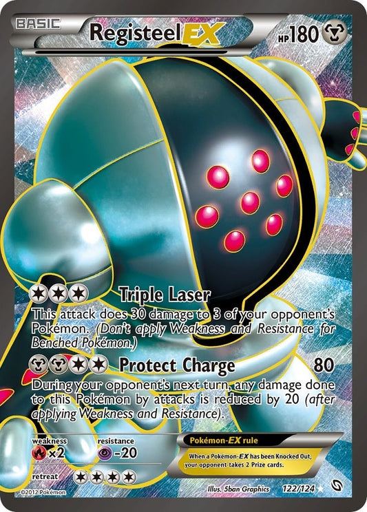 Image for Registeel EX (122 Full Art) (122/124) - Pokemon
