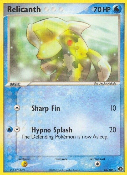 Image for Relicanth (18/106) - Pokemon