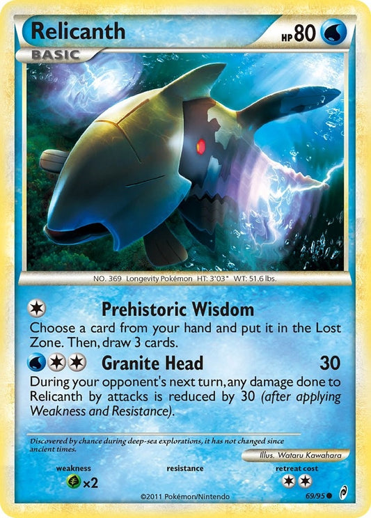 Image for Relicanth (69/95) - Pokemon