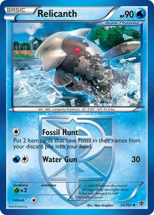 Image for Relicanth (Team Plasma) (24/101) - Pokemon