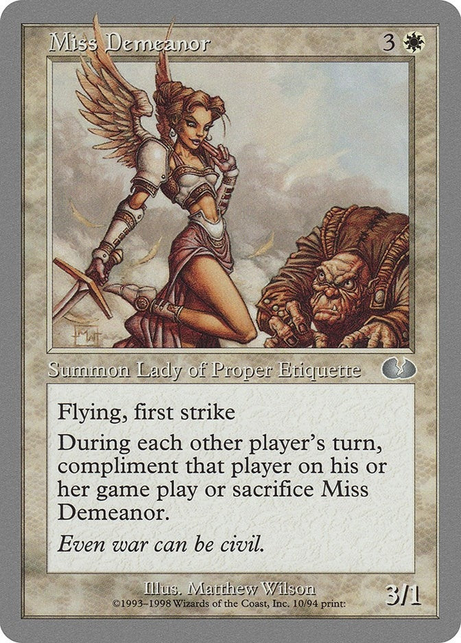 Image for Miss Demeanor (10) - Magic: The Gathering